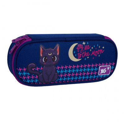 Пенал Yes PH-30 Cat with the Moon (533696) Вінниця - фото 1