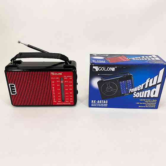 Міні радіо GOLON RX-A08, Радіоприймачі фм, Фм радіоприймач від мережі 220в, Найпростіший радіоприймач MX-32 Львів