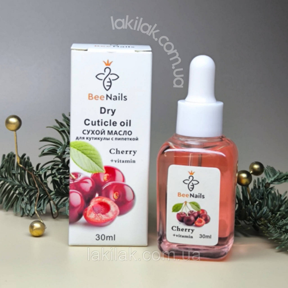 Суха олія для кутикули Bee Nails (вишня) 30мл Херсон - изображение 1