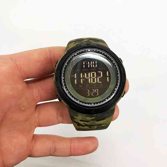 Годинники чоловічі для плавання SKMEI 2070CMGN, Практичні чоловічі годинники для походів BI-39 Львів