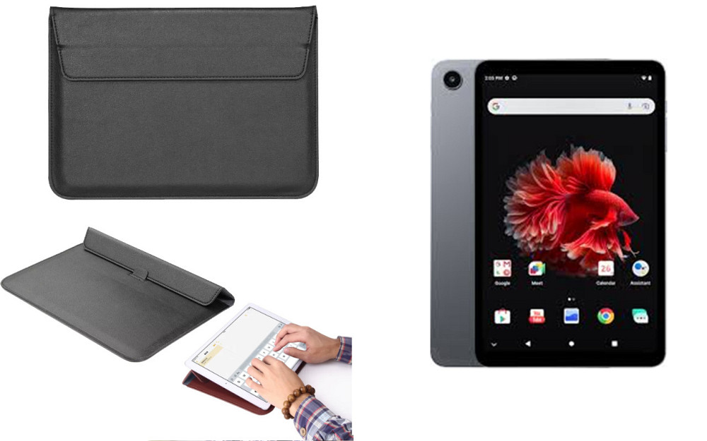 Чехол-конверт VitoCase для ALLDOCUBE iPlay mini 50 Pro, с функцией подставки для планшета Черный Киев - изображение 1