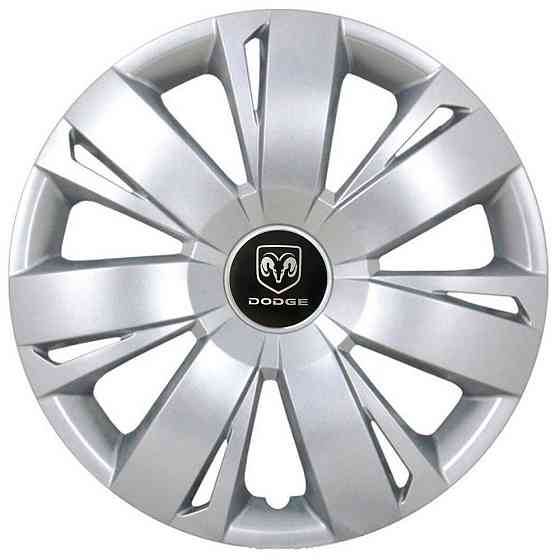 Автомобильные модельные колпаки R16 Dodge 411 4шт, SJS, серебряные Киев