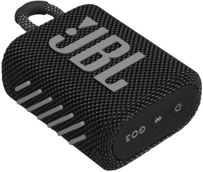Портативна Bluetooth-колонка JBL Go 3 Black, 4,2 Вт, IP67, Bluetooth 5.1, до 5 годин, USB-C, чорна Київ - фото 7