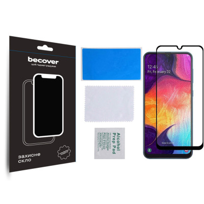 Стекло защитное BeCover ZTE Blade A53 Black (709760) Винница - изображение 3