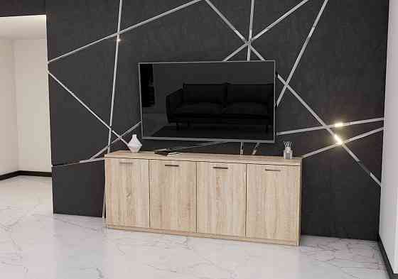 Тумба TV №5, Дуб Шамоні Світлий, 2000/320/810 Львів