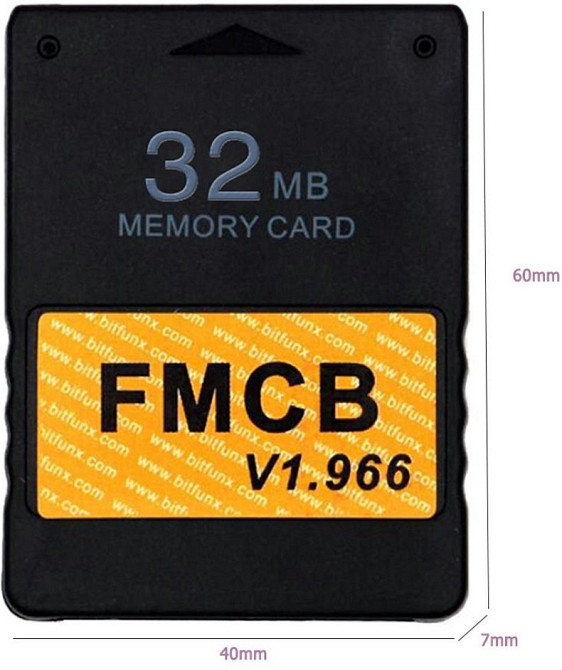 Карта памяти 32 мб ps2 Free mcboot FMCB Киев - изображение 7