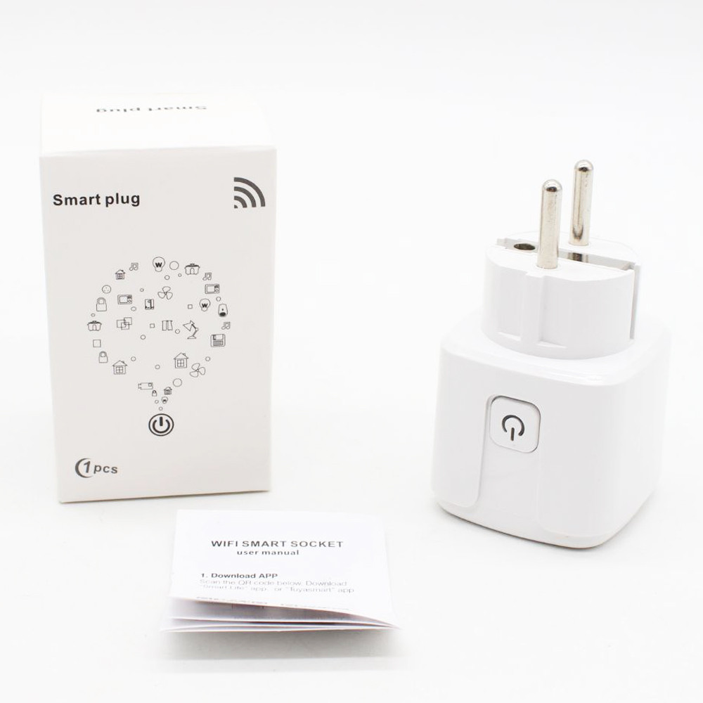 Розумна WiFi розетка 20А з лічильником електроенергії 4400Вт, Tuya Smart / Розетка з таймером та вимикачем Київ - фото 10