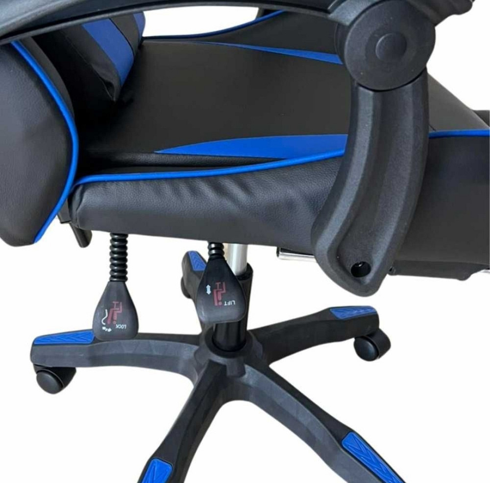 Компьютерное геймерское кресло черно-синее огнигровое. Харьков - изображение 2