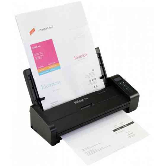 Сканер A4 Canon IRIScan Pro 5 (600x600dpi USB ADF 23стор/хв протяжний чорний) Київ