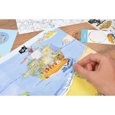 Набор для творчества Scribble down Набор переводных наклеек с онлайн приложением Остров пиратск (SD/20) Винница - изображение 5
