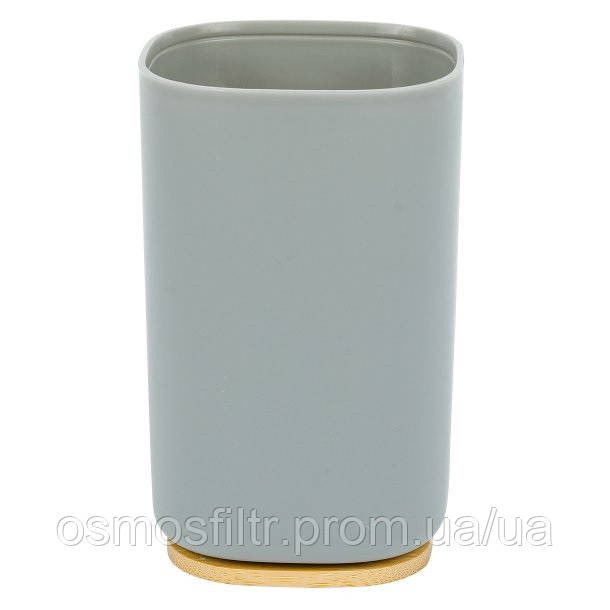 Набір для ванної кімнати Axentia  3 шт Пластик PP сірий матовий (135949) Київ - фото 4