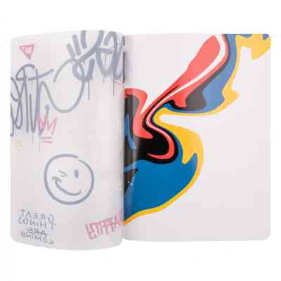 Тетрадь Yes А5 Melt Smile пластиковая обложка 70 листов, клетка (681840) Винница