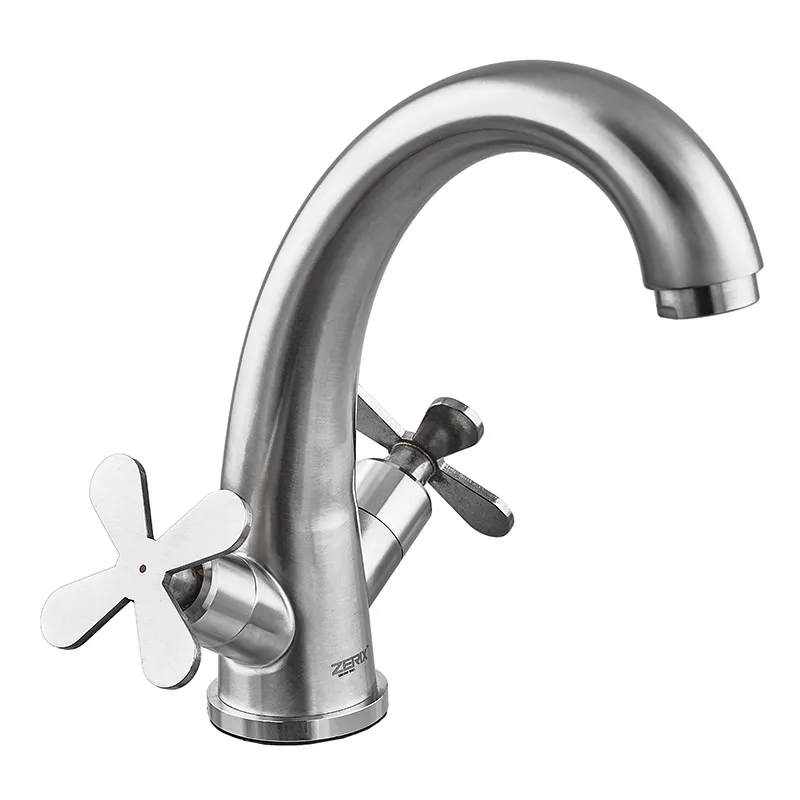 Змішувач для умивальника ZERIX GTA-001-C з підвищеною надійністю та довговічністю Харків - фото 1