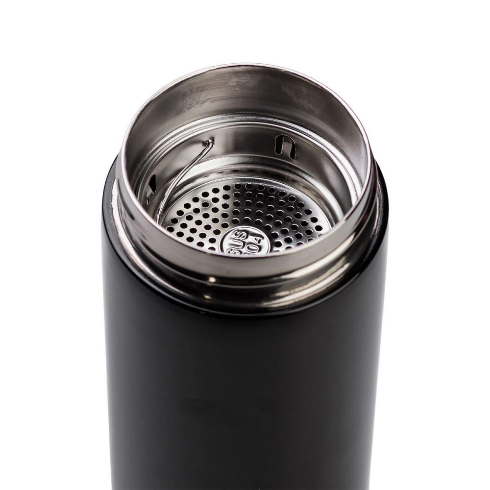 Термос із датчиком температури 530 мл Чорний HP-14-19B Київ - фото 4