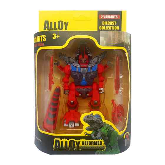 Дитячий трансформер Bambi 3275 робот+динозавр Червоний Вінниця