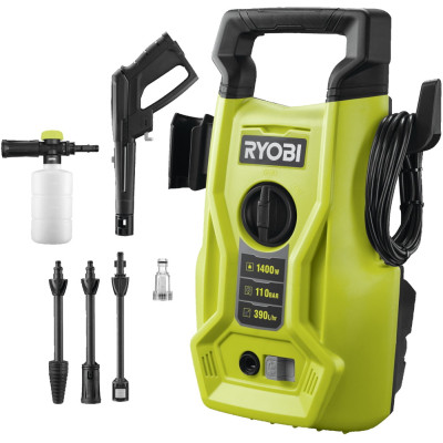 Мойка высокого давления Ryobi RY110PWA, 1400Вт, 110Бар, 390 л/час (5133005365) Винница - изображение 1