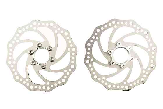 Диск тормозной   велосипедный   (mod:4, Ø16 см, на 6 болтов, + переходник под резьбу) Мукачево