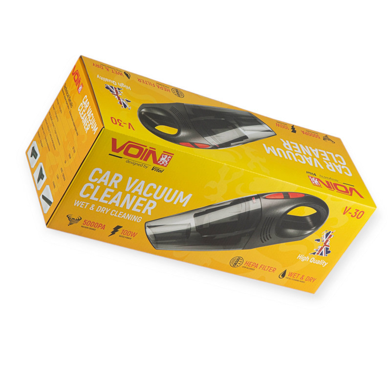 Пилосос 100w сухе та вологе чищення, 3 насадки, фільтр hepa, сумка v-30 Мукачево - фото 4