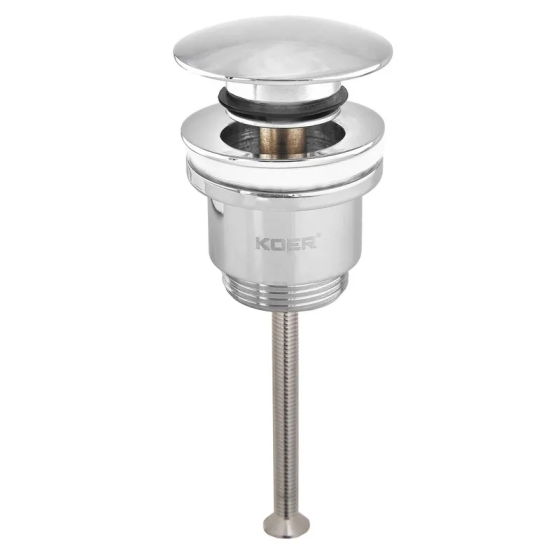 Донний клапан для умивальника Koer PW-01-01 1 1/4''     ( KR3400 ) 20251 Харків