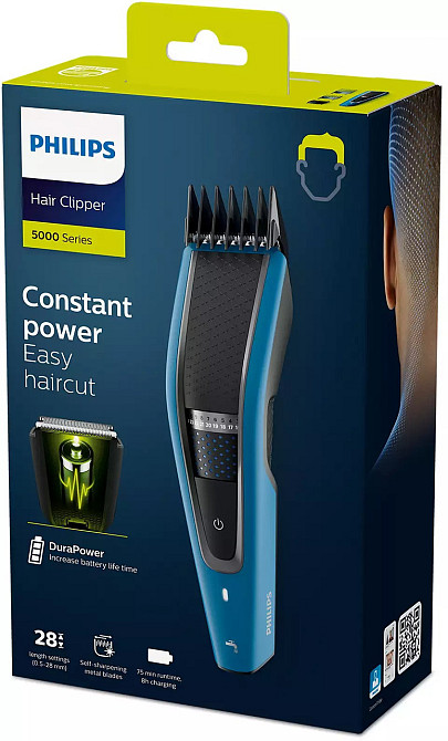 Машинка для стриження Philips HC5612/15 ( чорний із синім ) Харків - фото 5