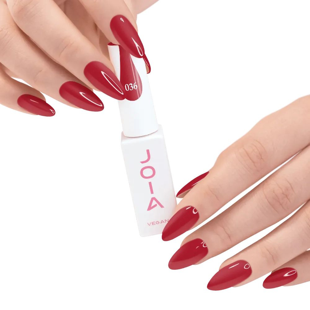 Гель-лак для ногтей красный 036 эмаль JOIA vegan 6 мл Киев - изображение 8