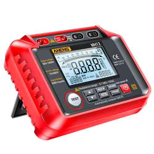 Тестер изоляции сопротивления до 10ГОм, DAR PI, мегаомметр ANENG MH12 Винница