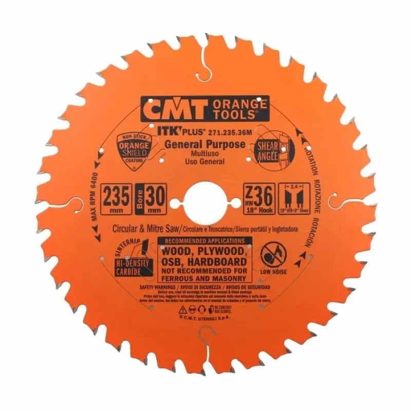 Пильный диск по дереву CMT 235x30x36z K2.4/1.6 (271.235.36M) Одесса - изображение 1
