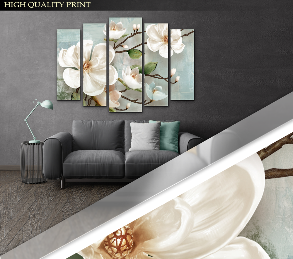 Модульна картина Квіти Орхідея Art-267_5 ( 80х118см ) Київ - фото 3