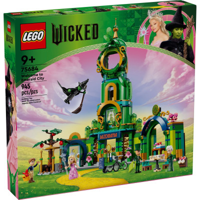 Конструктор LEGO Wicked Ласкаво просимо до Смарагдового міста 945 деталей (75684) Вінниця - фото 1
