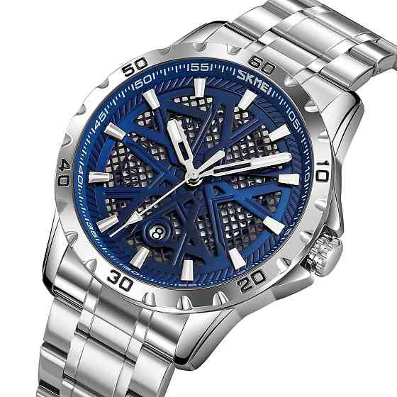 Skmei 9337SIBU Silver-Blue SBR Київ