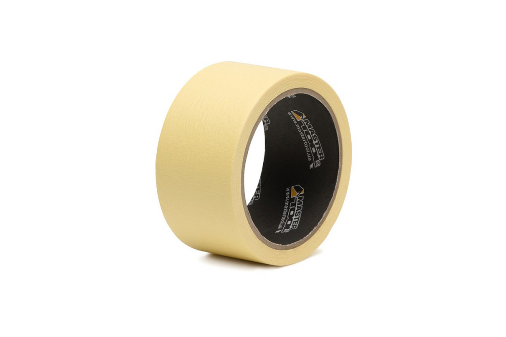 Стрічка малярна універсальна MASTERTOOL GripBond Pro 48 мм×20 м жовта 79-9928 Коломыя - изображение 2