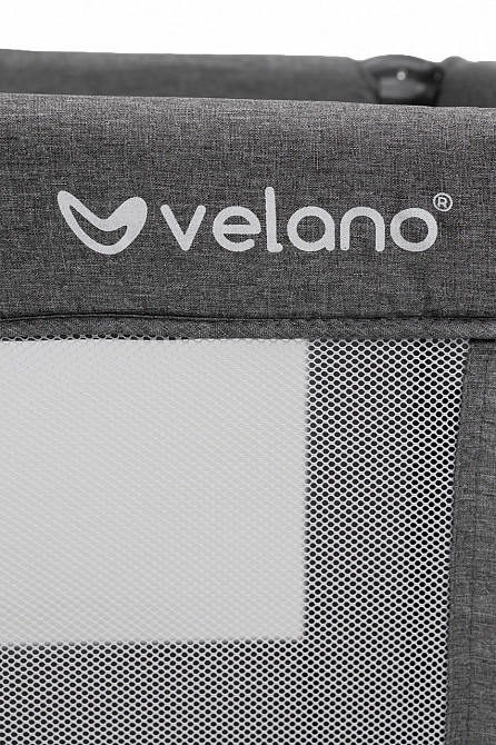 Ліжко-манеж дитяче VELANO Flexi, grey Київ - фото 6