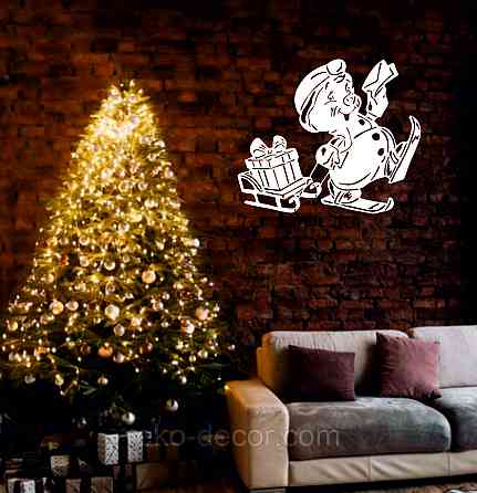 Декоративне настінне Панно «Сніговик», Декор на стену Київ