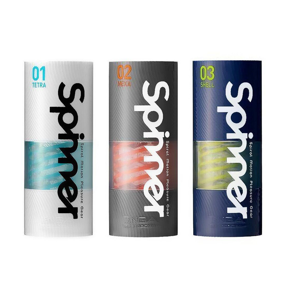Мастурбатор Tenga Spinner 01 Tetra з пружною стимулювальною спіраллю всередині, ніжна спіраль Sex Aura Київ - фото 7