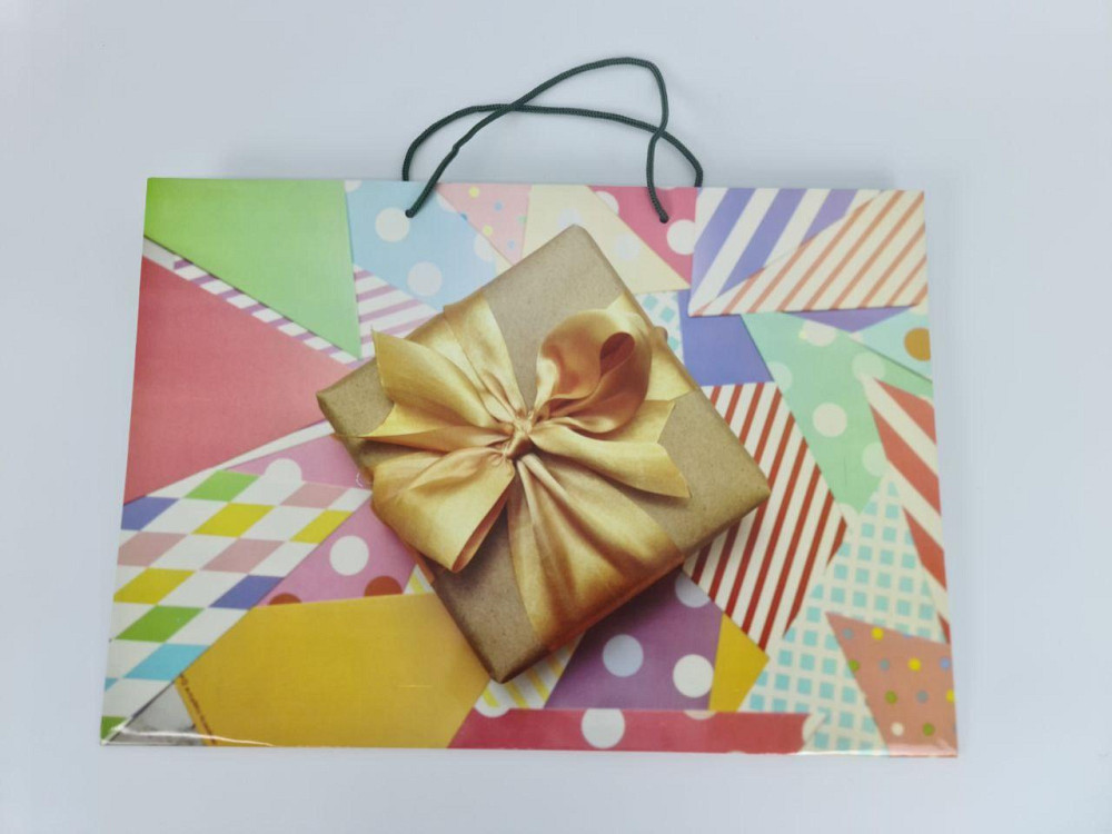 Бумажный пакет горизонтальный гигант 46*33*15 (артGG-077) (12 шт) Харьков - изображение 3