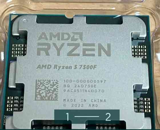 Процессор 6 ядер AM5-AMD Ryzen 5 7500F. Киев