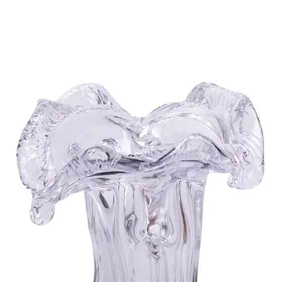 Yiwu Декоративна скляна ваза для квітів 15.5 см фігурна ваза 100 мл Зелена HP-9-3 Коломия