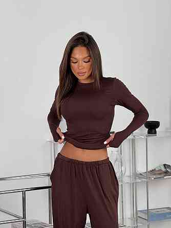 Женский базовый костюм двойка из вискозы Одесса