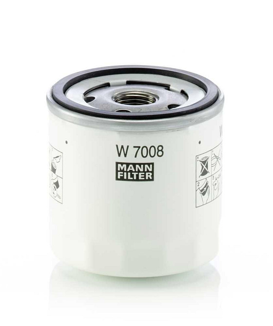 MANN-FILTER W 7008 — Масляний фільтр для FORD / MAZDA / VOLVO | Надійна очистка масла та захист двигуна Ковель - фото 1