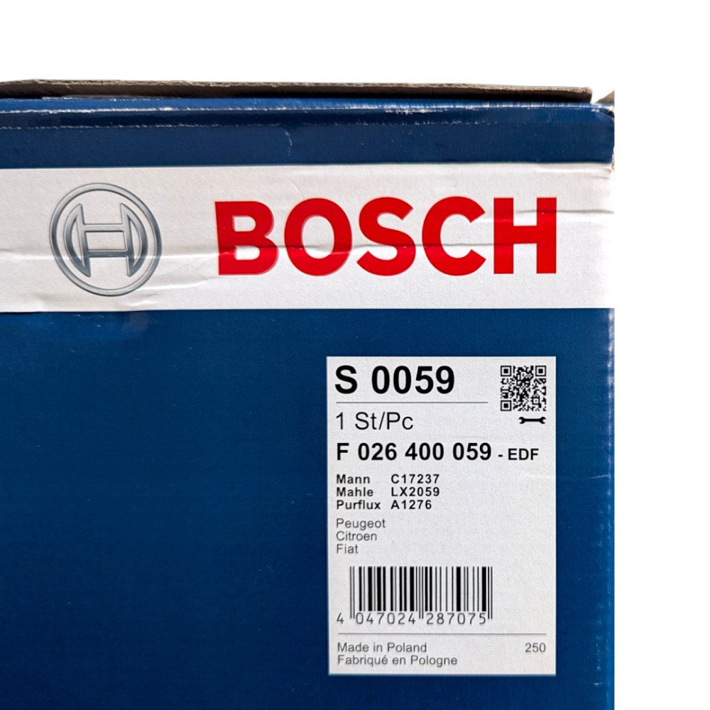 Повітряний фільтр BOSCH Ковель - фото 7