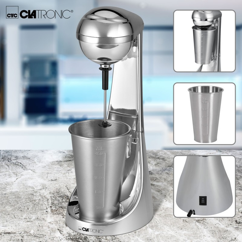 Барный Миксер - вспениватель молока 2в1 емкость 450 мл Clatronic BM (3472) Нововолынск - изображение 7