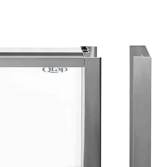 Душова кабіна Qtap Scorpio CRM10115-AC6 100x100 см, скло Clear 6 мм, покриття CalcLess, без піддона Київ