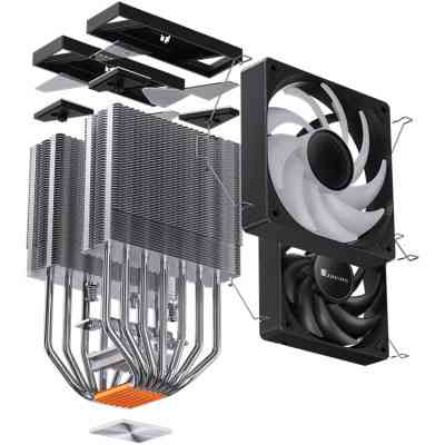 Кулер для процессора JONSBO CR-3000 ARGB Black Винница