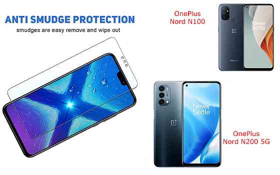 Захисне скло NeoGlass для OnePlus Nord N100, Nord N200 5G – надпрозоре та стійке Київ