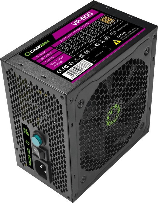 Блок живлення GameMax VP-800, 800W ( Чорний ) Харків - фото 7