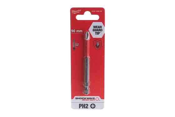 Бита SHOCKWAVE (PH2; 90 мм) Milwaukee 4932430856 Коломия