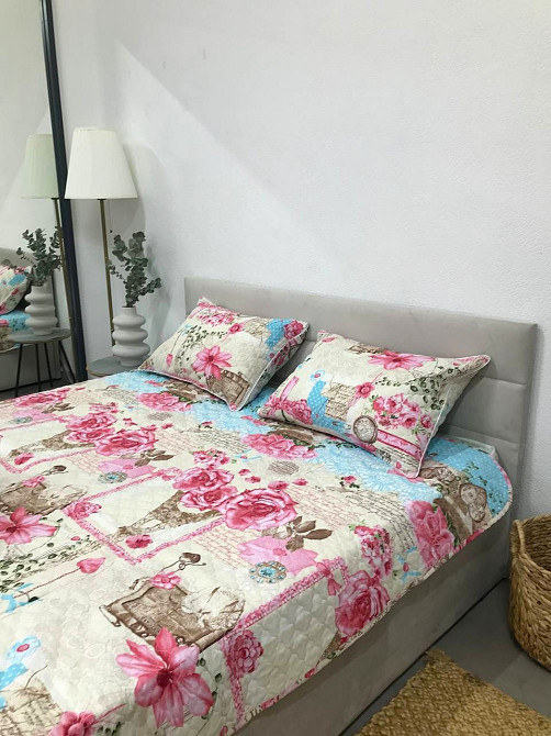 Наволочка декоративна Ecotton 50х70 см із бавовни на змійці Французький шик Коломия - фото 3