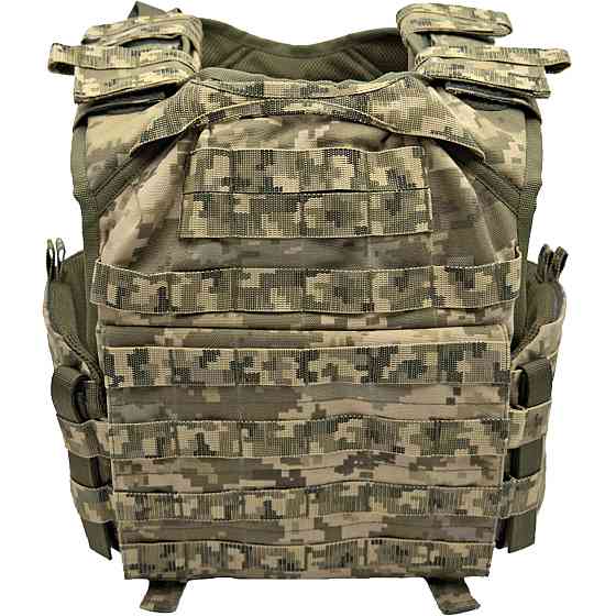 Плитоноска Gen3.PRO з панеллю під магазини Піксель ММ-14 Cordura 1000 D Київ