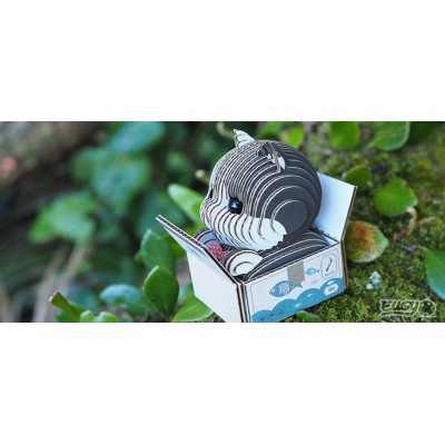 Пазл Eugy 3D Зоопарк Кошеня чорно-біле (XEG-089) Вінниця - фото 7