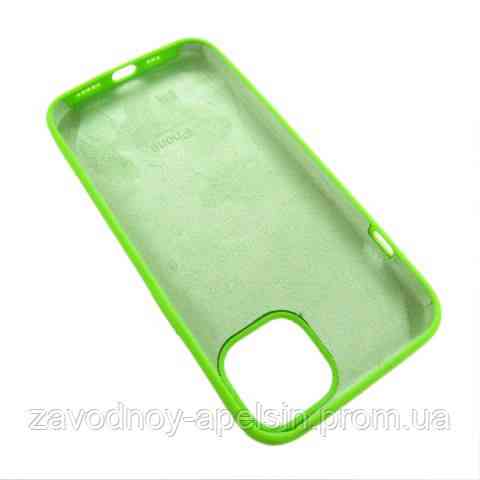 IPhone 13 Чохол силіконовий Silicone Case (салатовий) Одеса